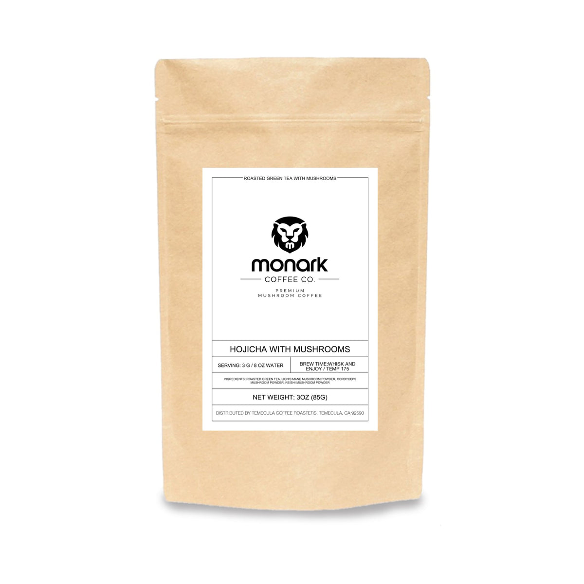 Hojicha Mushroom Tea